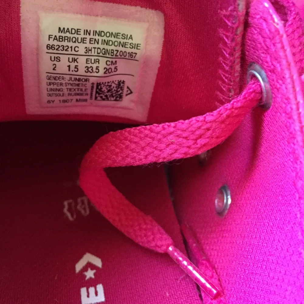 Converse Chuck Taylor All Star (Pink Pop) Sneakers